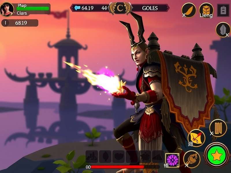 Misty Monarchs Sorcerer Gameplay Screenshot